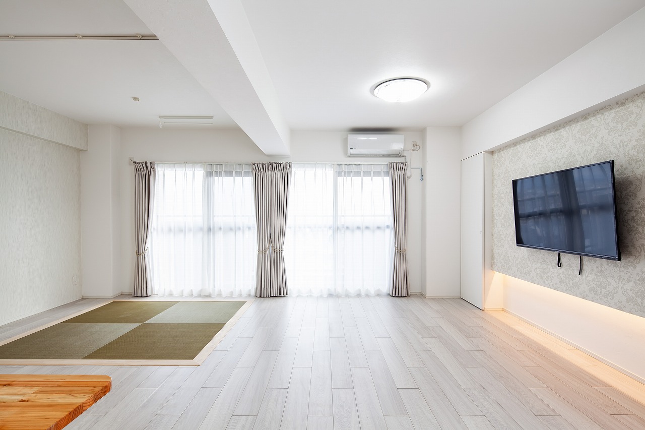 白を基調としたおしゃれシンプルな部屋ができました！ 画像